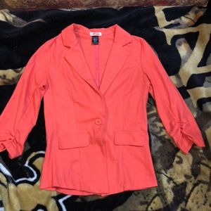 Blazer color-peach